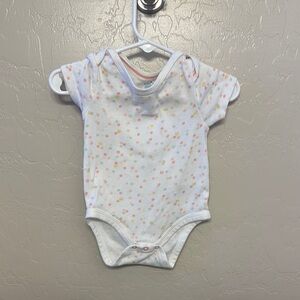Cloud Island Polka Dot Onesie